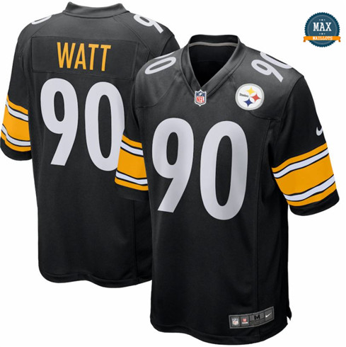 Max Maillots T.J. Watt, Pittsburgh Steelers - Black