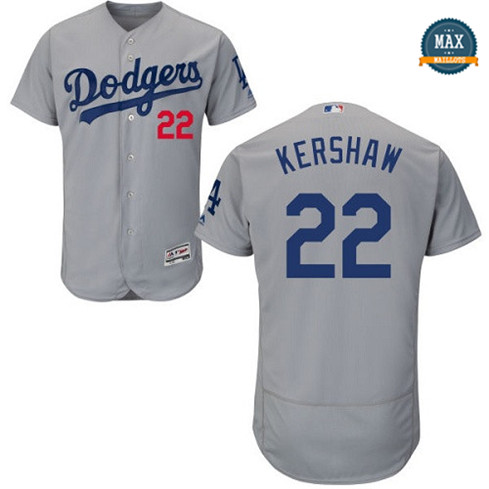 Max Clayton Kershaw, Los Angeles Dodgers - Gris