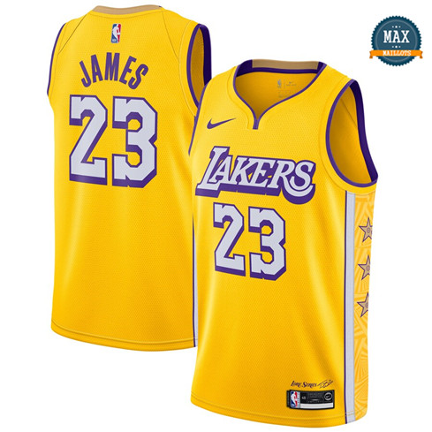 Max LeBron James, Los Angeles Lakers 2019/20 - City Edition