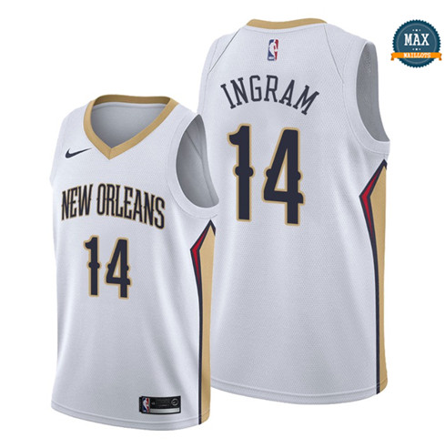 Max Maillots Brandon Ingram, New Orleans Pelicans 2019/20 - Association pas cher