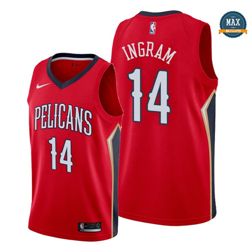 Max Maillots Brandon Ingram, New Orleans Pelicans 2019/20 - Statement fiable