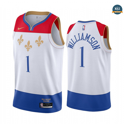Max Maillots Zion Williamson, New Orleans Pelicans 2020/21 - City Edition