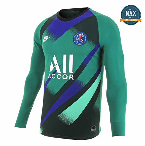 Maillot Paris Saint Germain Goalkeeper Domicile 2019/20 Vert