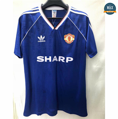 Max Maillots Classic 1988 Manchester United Third Thailande
