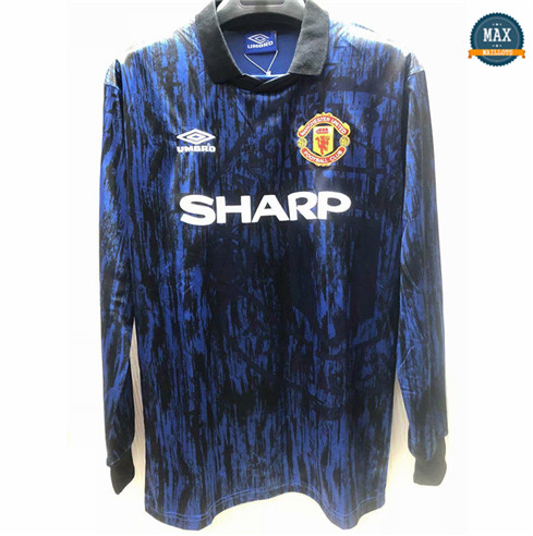 Max Maillots Classic 1993 Manchester United Exterieur Manche Longue