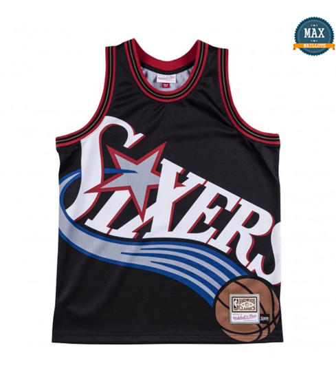 Max Maillots Philadelphia 76ers - Mitchell & Ness 'Big Face'