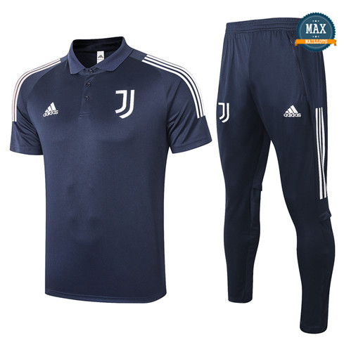 JuventusJuventus POLO + Pantalon 2020/21 Training Bleu Marine