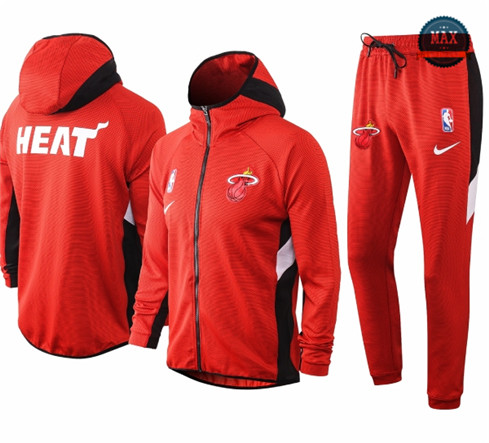 Max Maillots Chándal Miami Heat - Rouge