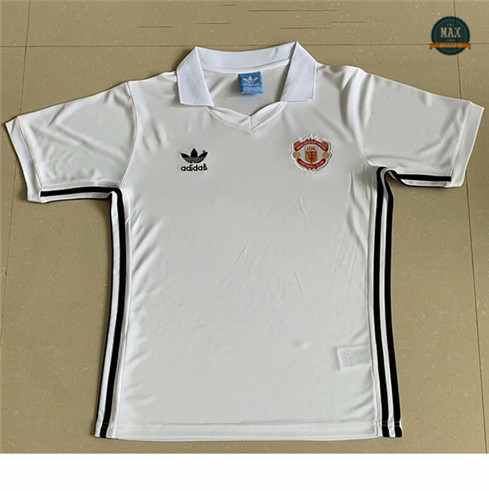 Max Maillots Retro 1980 Manchester United Exterieur