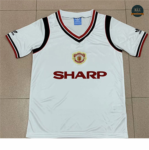 Max Maillots Retro 1984 Manchester United Exterieur