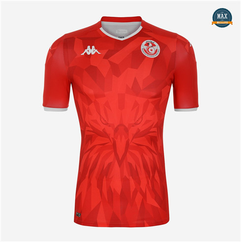 Max Maillots Tunisie Exterieur Rouge 2020/21