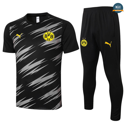 Max Maillots Borussia Dortmund + Pantalon 2020/21 Training Noir