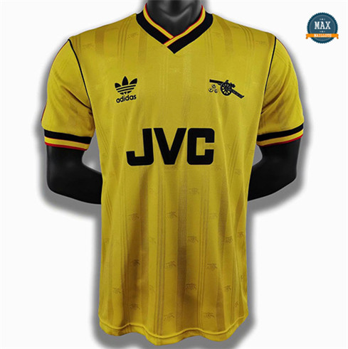 Max Maillot Rétro 1986-88 Arsenal Jaune fiable