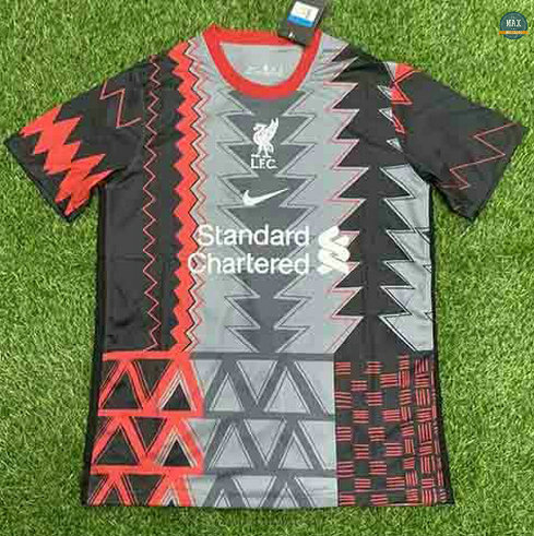 Max Maillots Liverpool Pre-Match training 2021/22