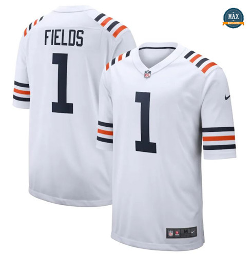 Max Maillot Justin Fields, Chicago Bears - White