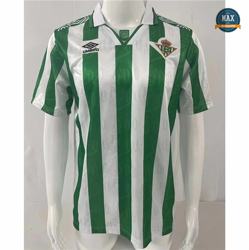 Max Maillots Retro 1994-95 Real Betis Domicile