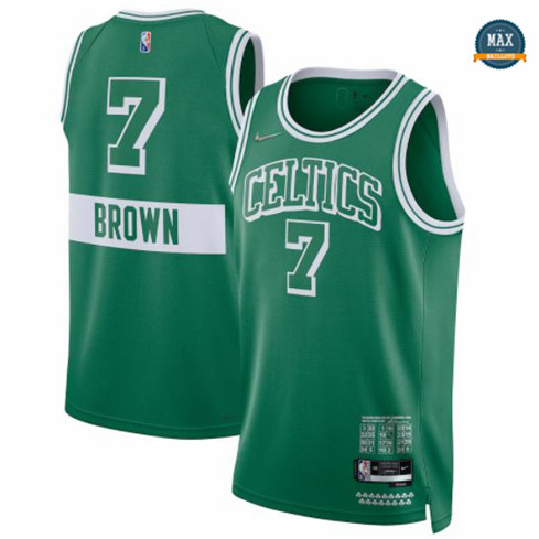Max Maillot Jaylen Brown, Boston Celtics 2021/22 - Édition Ville