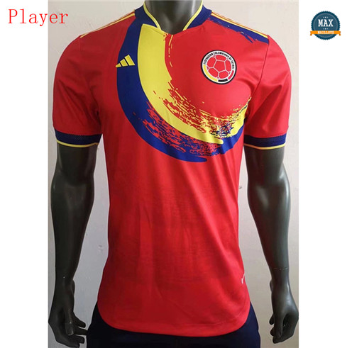 Max Maillot Player Version 2022/23 Colombie special Rouge