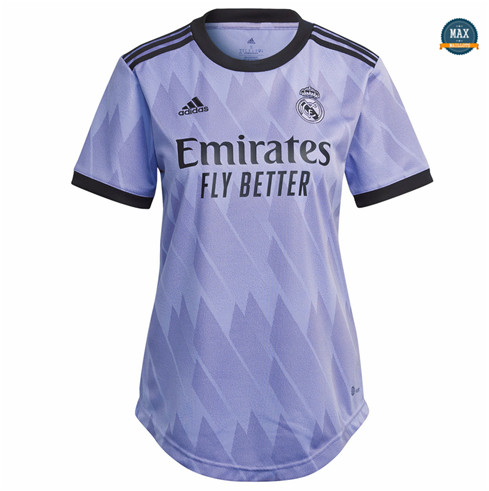 Max Maillot Real Madrid Femme Exterieur 2022/23