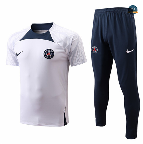 Max Maillot Paris PSG + Pantalon 2022/23 Training Blanc