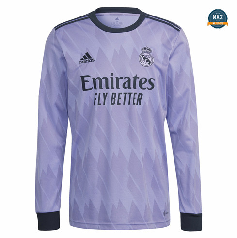 Max Maillot Real Madrid Exterieur Manche Longue 2022/23