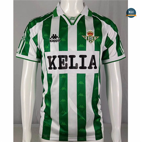 Max Maillots Retro 1996-97 Real Betis Domicile