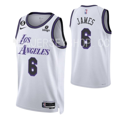 Max Maillot LeBron James, Los Angeles Lakers 2022/23 - Édition Ville Original
