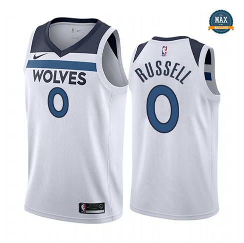 Max Maillot D'Angelo Russell, Minnesota Timberwolves- Association fiable