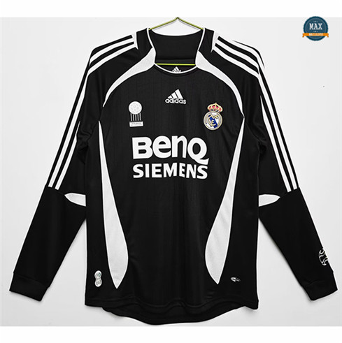 Max Maillots Retro 2006-07 Real Madrid Third Manche Longue fiable
