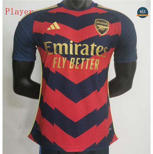 Max Maillot foot Player Version 2023/24 Arsenal Rouge/Noir