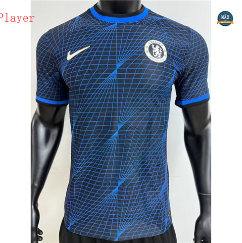 Max Maillots foot Player 2023/24 Chelsea Training Bleu flocage