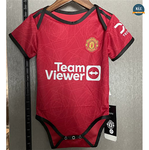 Max Maillots foot Manchester United Baby Domicile 2023/24 fiable