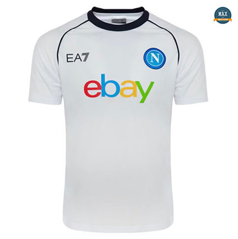 Max Maillot Foot Naples Blanc 2023/24 discout