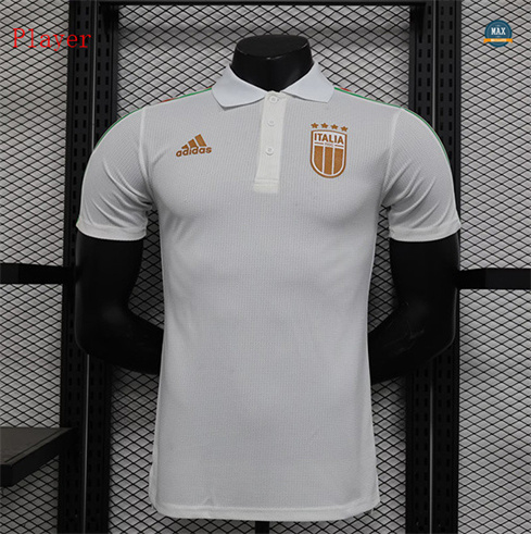 Soldes Max Maillot Player Version 2024/25 Italie Blanc