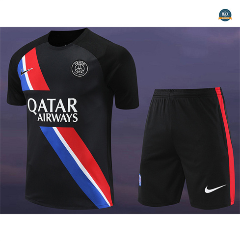 Achetez Max Maillot Paris Saint Germain + Shorts 2024/25 Training noir