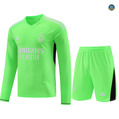 Achetez Max Maillot Real Madrid goalkeeper + Shorts 2024/25 Training vert