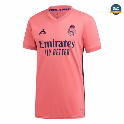 Max Maillots Real Madrid Exterieur Orange 2020/21 pas cher