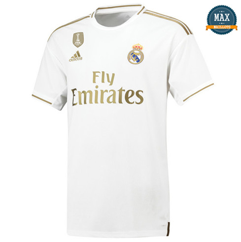 Maillot Real Madrid Domicile 2019/20 fans Blanc