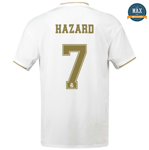 Maillot Real Madrid Domicile 2019/20 Blanc Hazard 7