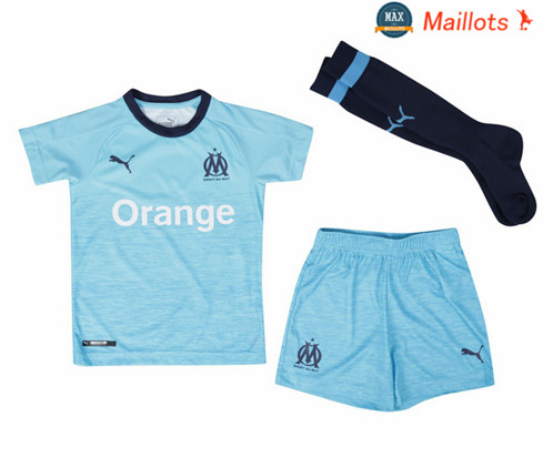 Maillot Marseille Third 2018/19 Enfant Blue