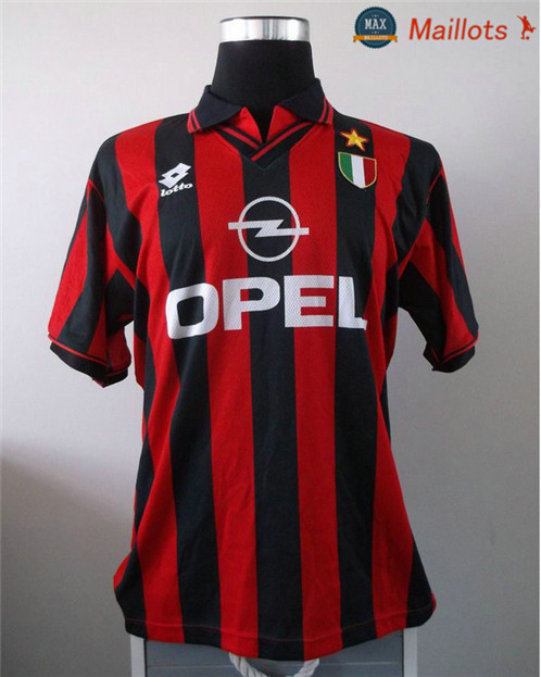 Maillot Retro 1996-97 AC Milan Domicile