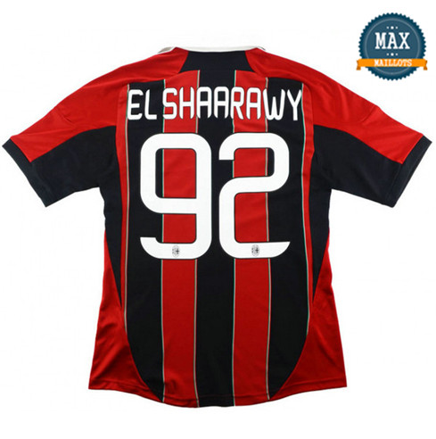 Maillot Retro 2012-13 AC Milan Domicile (92 Shaarawy)