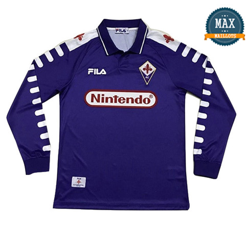 Maillot Retro 1998#Fiorentina Manche Longue