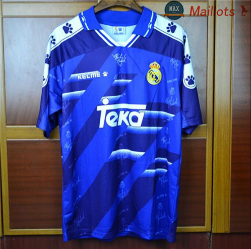 Maillot Retro 1994-96 Real Madrid Exterieur purple
