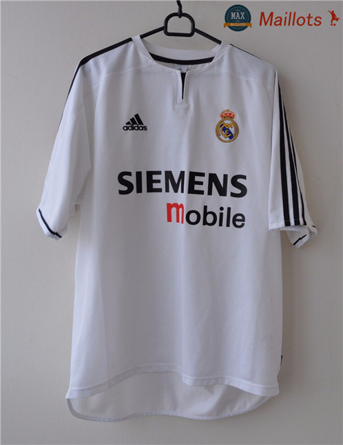 Maillot Retro 2003-04 UCL final Real Madrid Domicile