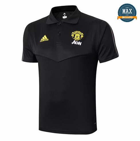 Maillot Polo Manchester United 2019/20 Noir