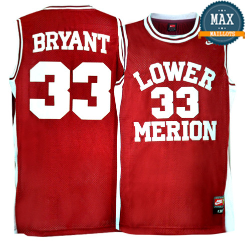 Kobe Bryant, Lower Merion [rouge]