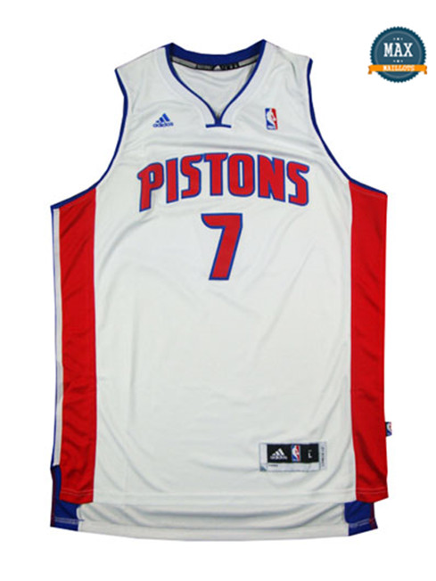 Brandon Jennings, Detroit Pistons -Blanc