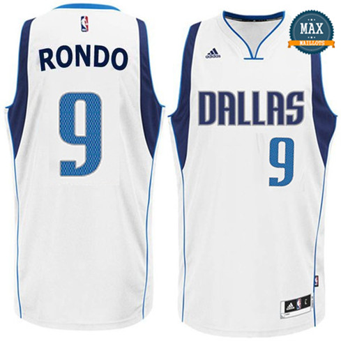 Rajon Rondo, Dallas Mavericks - Blanc