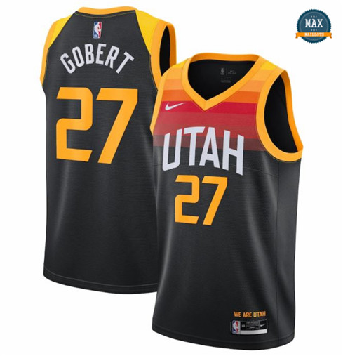 Maxmaillots Rudy Gobert, Utah Jazz - City Edition (Dark)